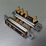 9W4 D-SUB Coaxial Connectors (RF) Female & Male Solder Type